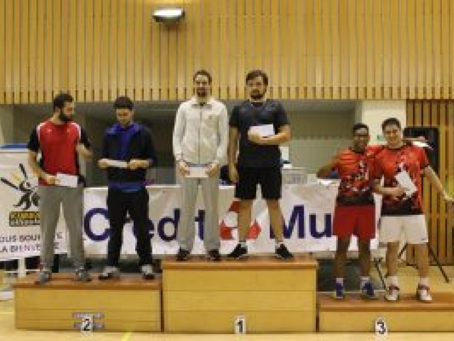 19/ Finale pour Jérémy PERALTA au tournoi d’Ollioules en D9/D8 avec Florent Friboulet du club de Manosque.